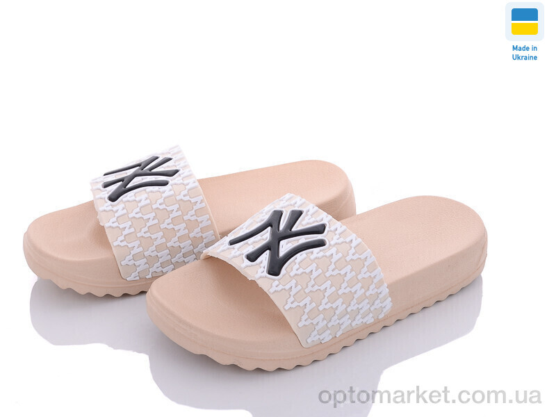 Купить Шльопанці дитячі 5030-621B-old N.w York бежевий, фото 2