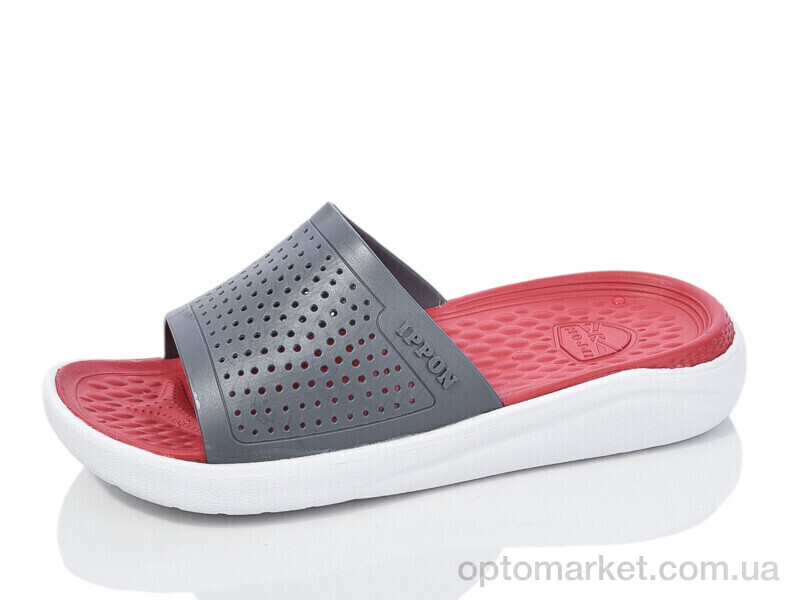 Купить Шльопанці жіночі 5031-378 Ippon сірий, фото 1
