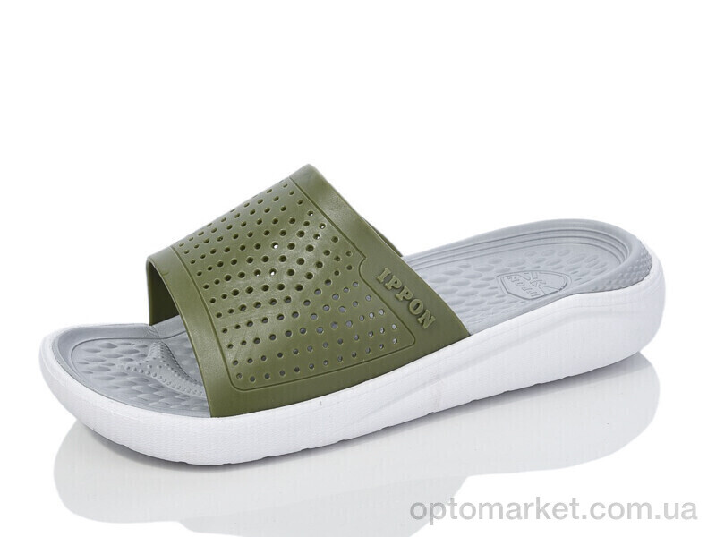 Купить Шльопанці чоловічі 5031-405 Ippon зелений, фото 1