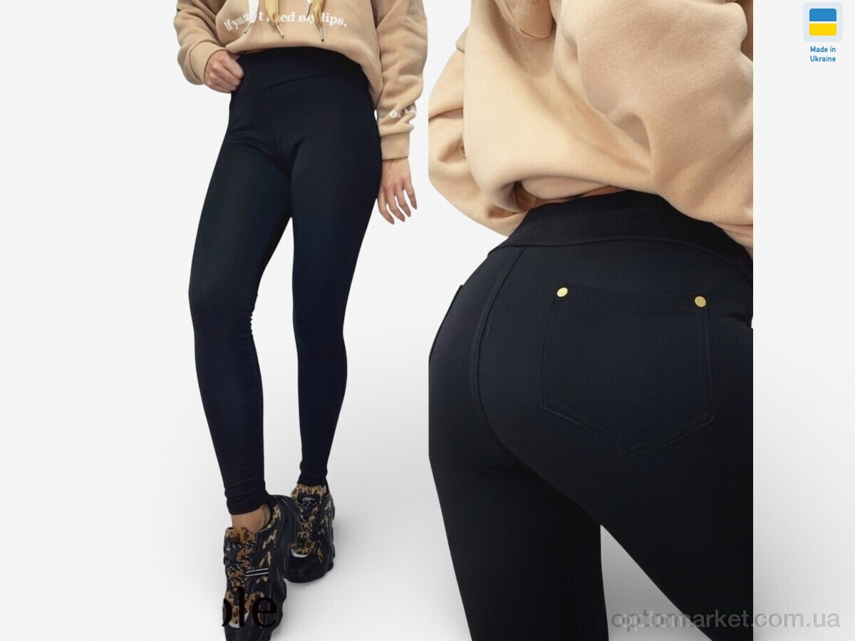 Купить Лосини жіночі 5031 чорний Sport style чорний, фото 1