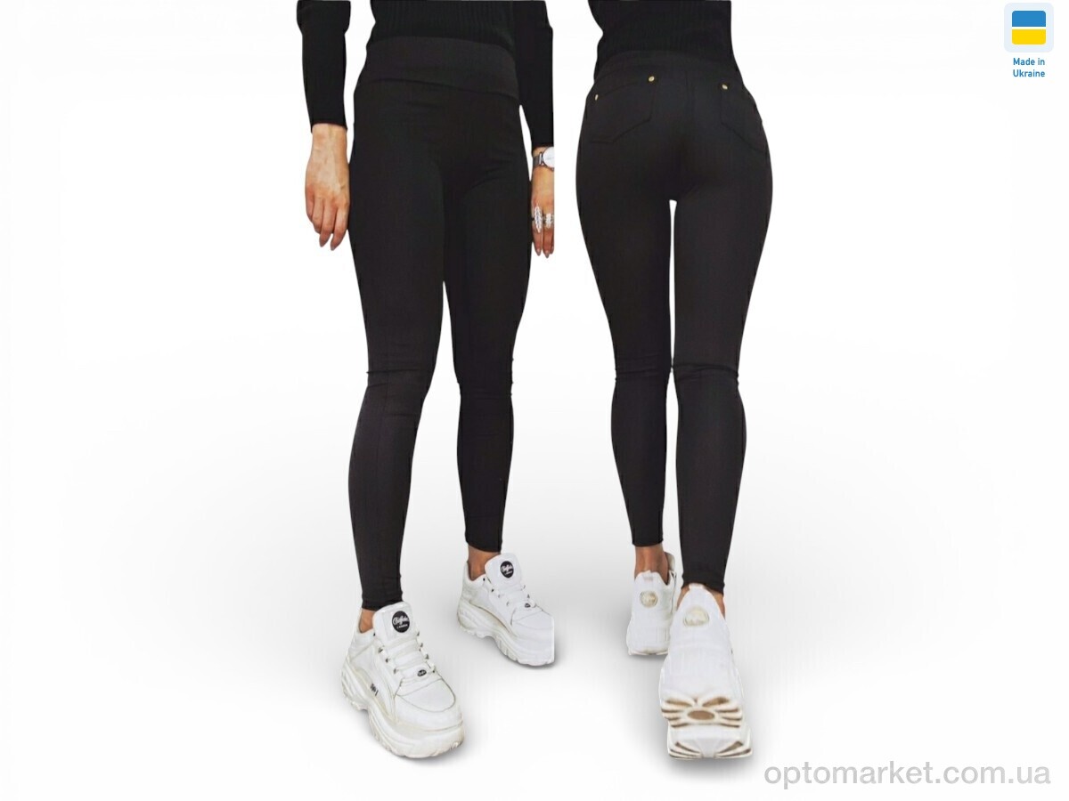 Купить Лосини жіночі 5031 чорний Sport style чорний, фото 1