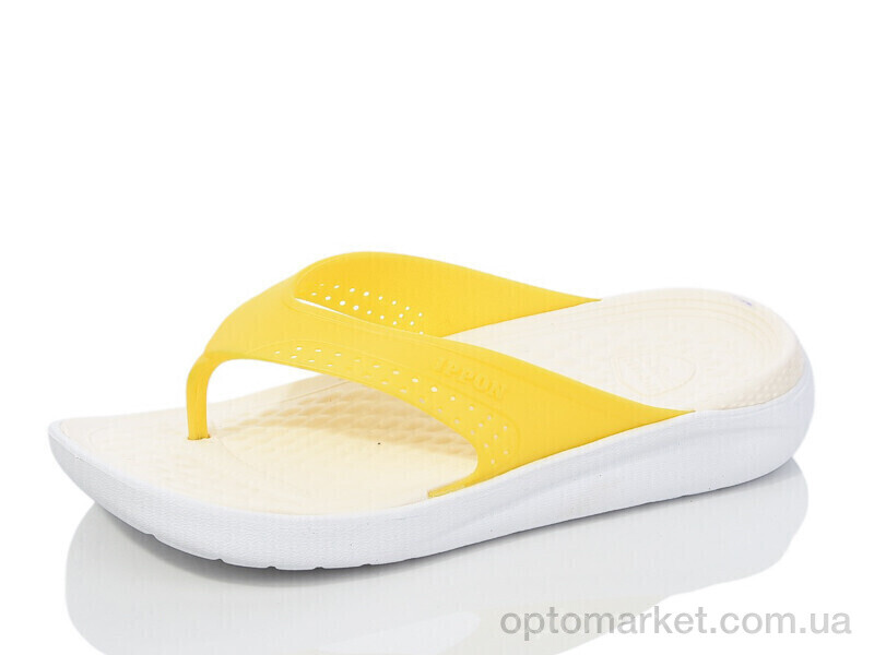 Купить В'єтнамки жіночі 5032-363 Ippon жовтий, фото 1