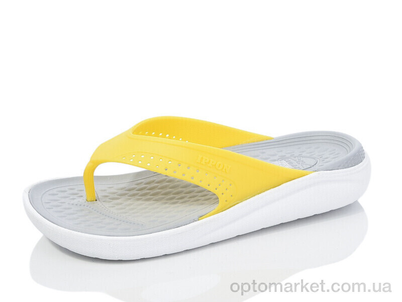 Купить Шльопанці жіночі 5032-368 Ippon жовтий, фото 1
