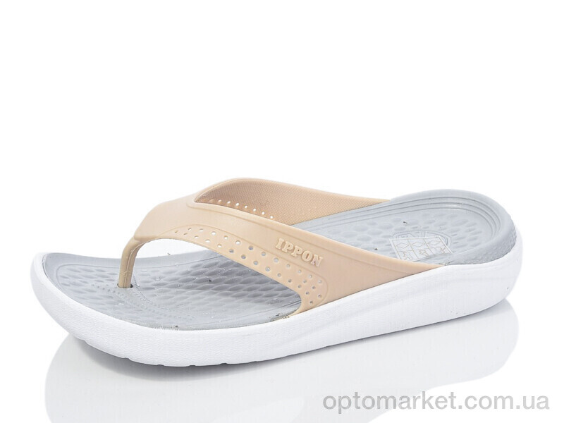 Купить Шльопанці жіночі 5032-382 Ippon бежевий, фото 1