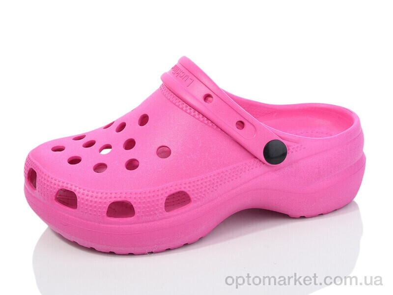 Купить Крокси жіночі 5039-369 Luck Line рожевий, фото 1