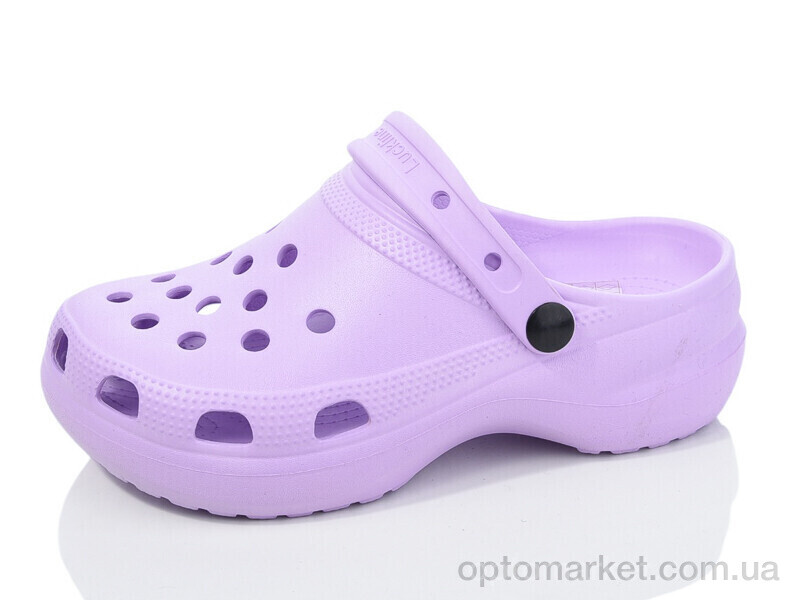 Купить Крокси жіночі 5039-375 Luck Line фіолетовий, фото 1