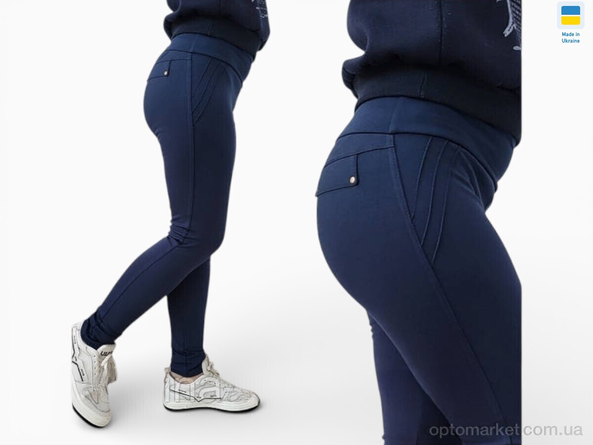 Купить Лосини жіночі 504 т.синій Sport style синій, фото 1