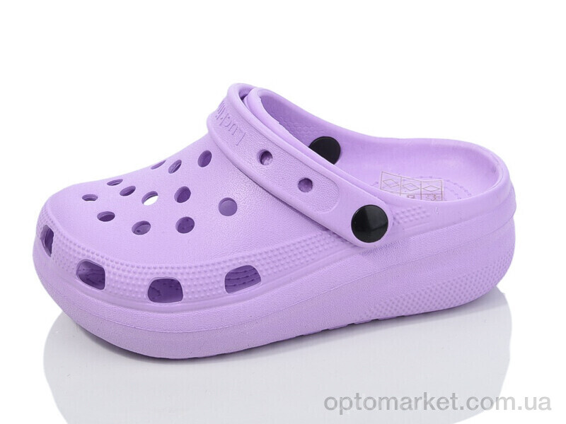 Купить Крокси дитячі 5040-295 Luck Line фіолетовий, фото 1