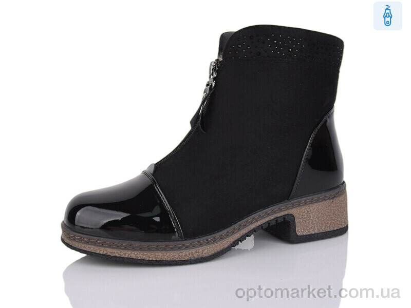 Купить Черевики жіночі 504 Aifeilin-Karco чорний, фото 1