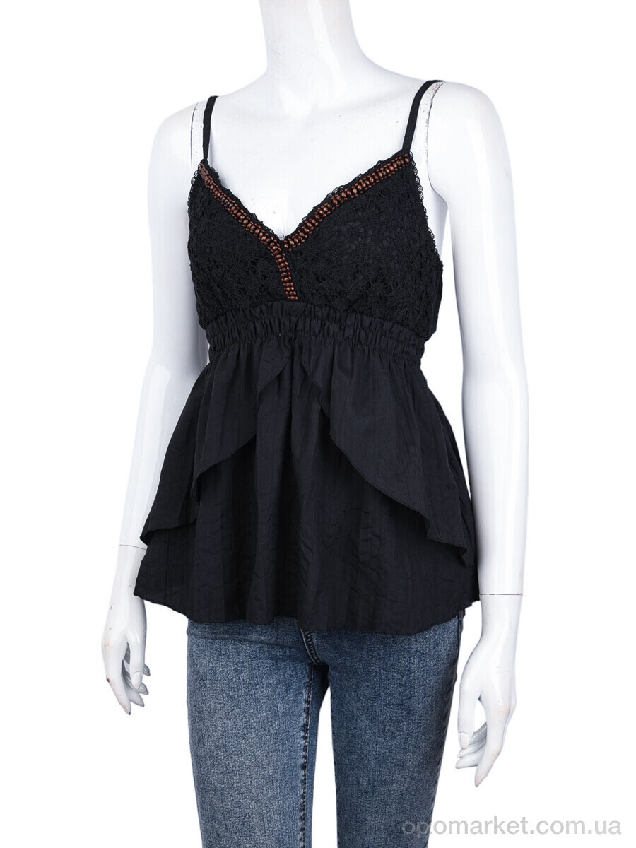 Купить Блуза жіночі 506 (08881) black A.L.Salon чорний, фото 1