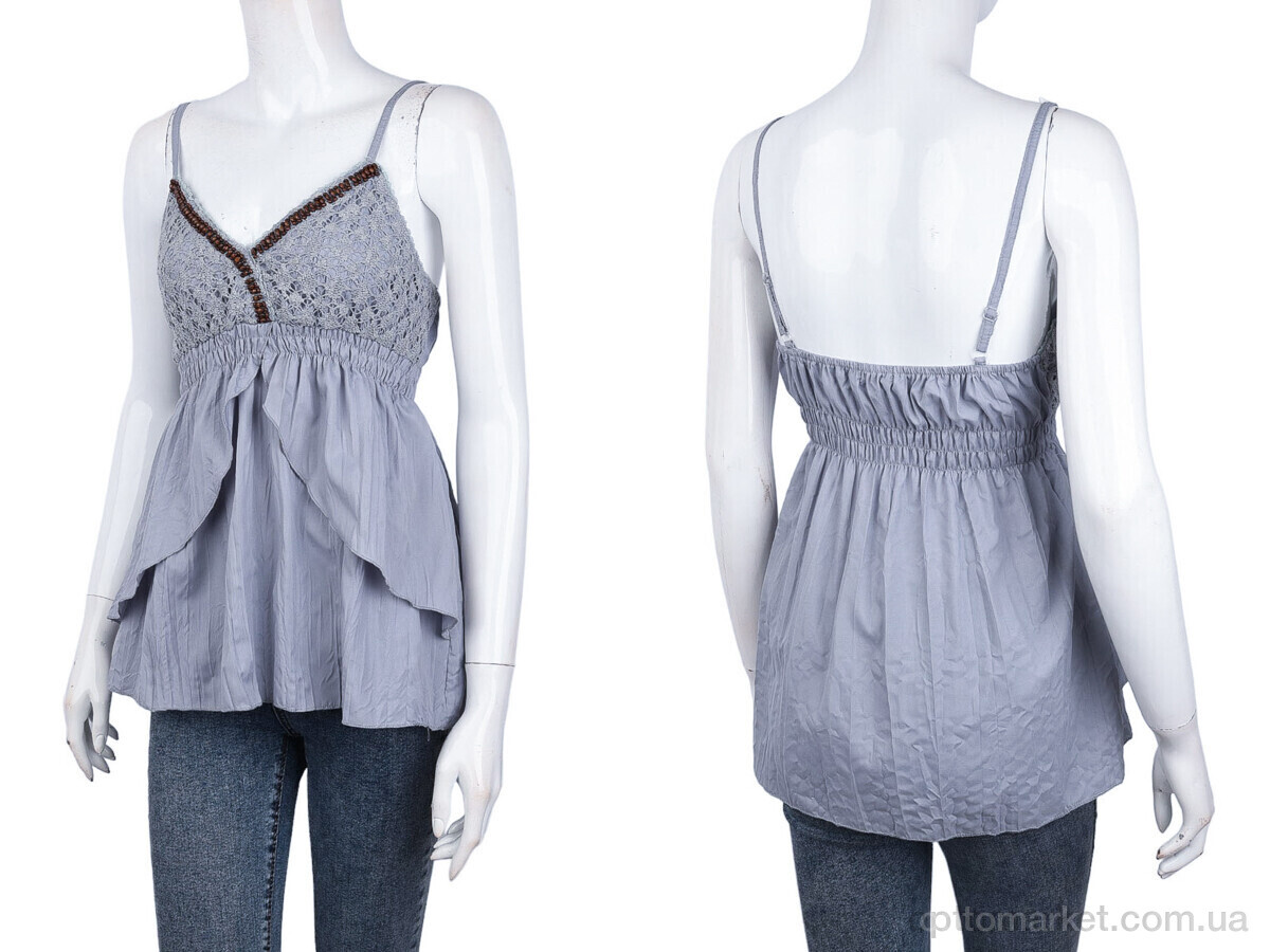 Купить Блуза жіночі 506 (08882) grey A.L.Salon сірий, фото 3