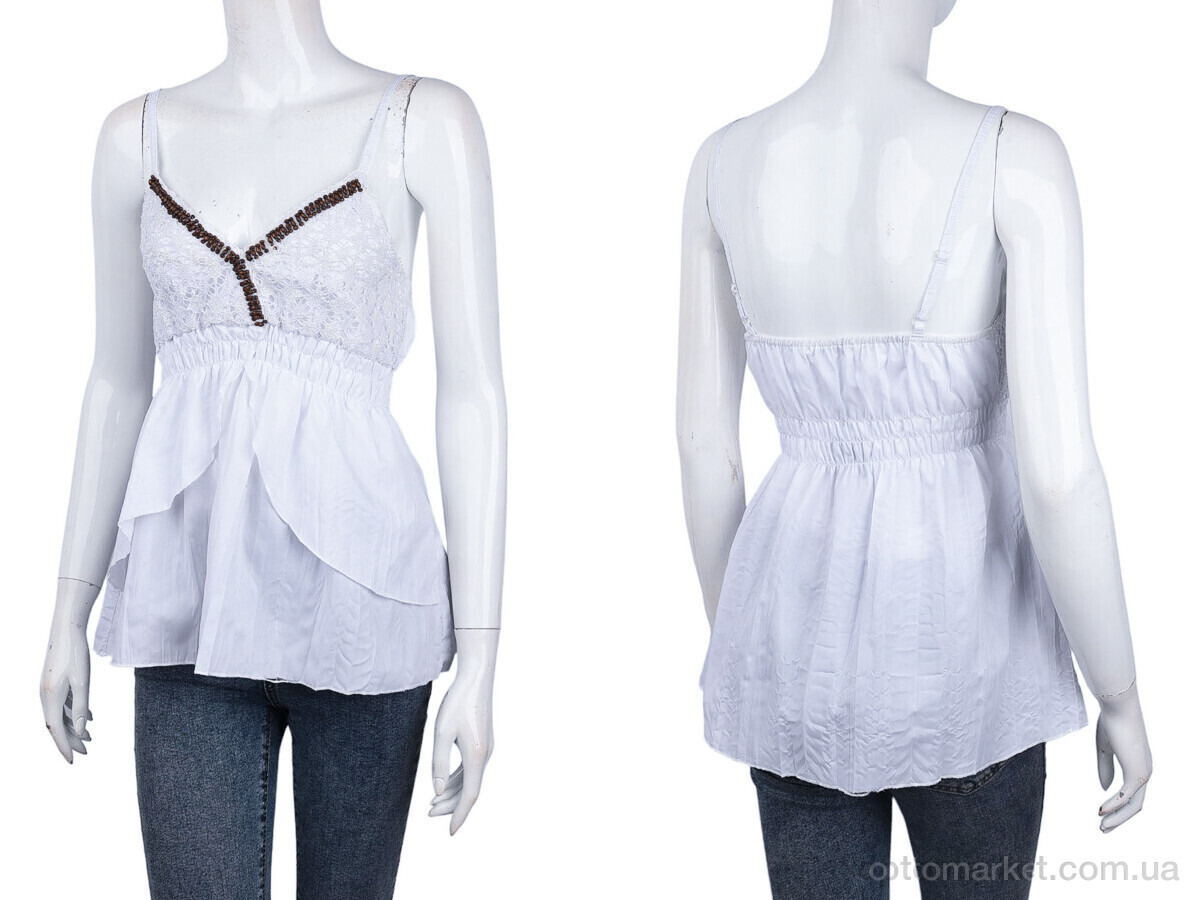 Купить Блуза жіночі 506 (08883) white A.L.Salon білий, фото 3
