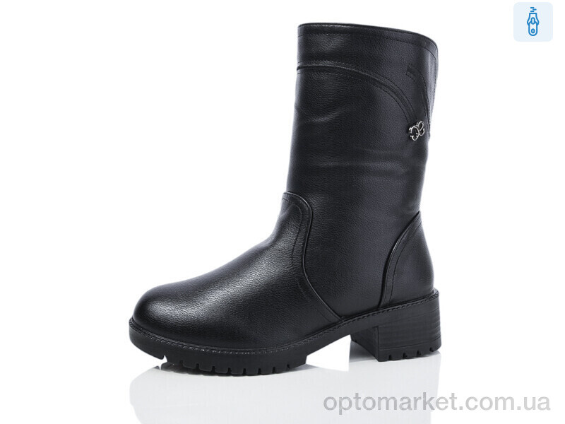 Купить Чоботи жіночі 506 Ok Shoes чорний, фото 1