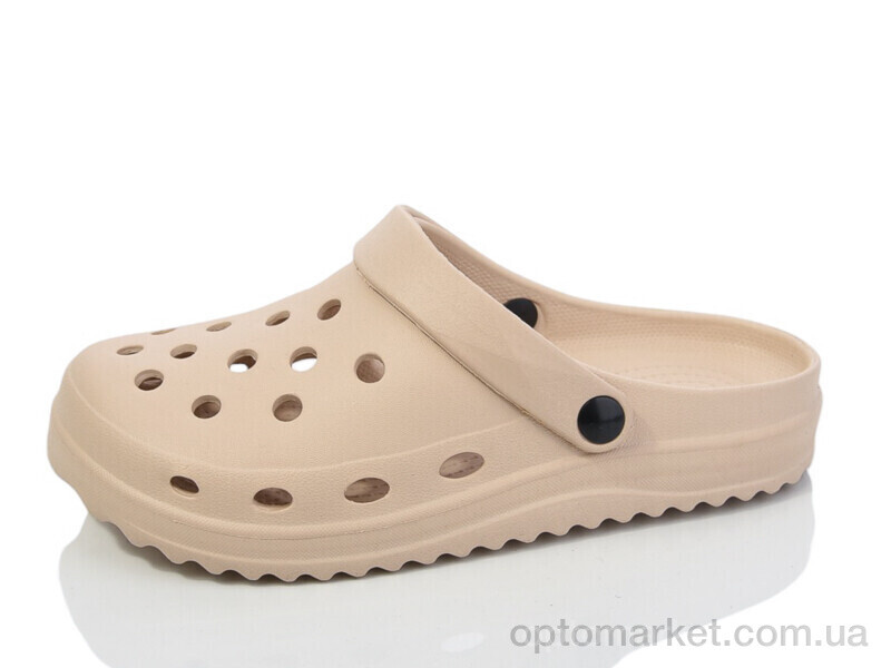 Купить Крокси жіночі 5063-381 Luck Line бежевий, фото 1