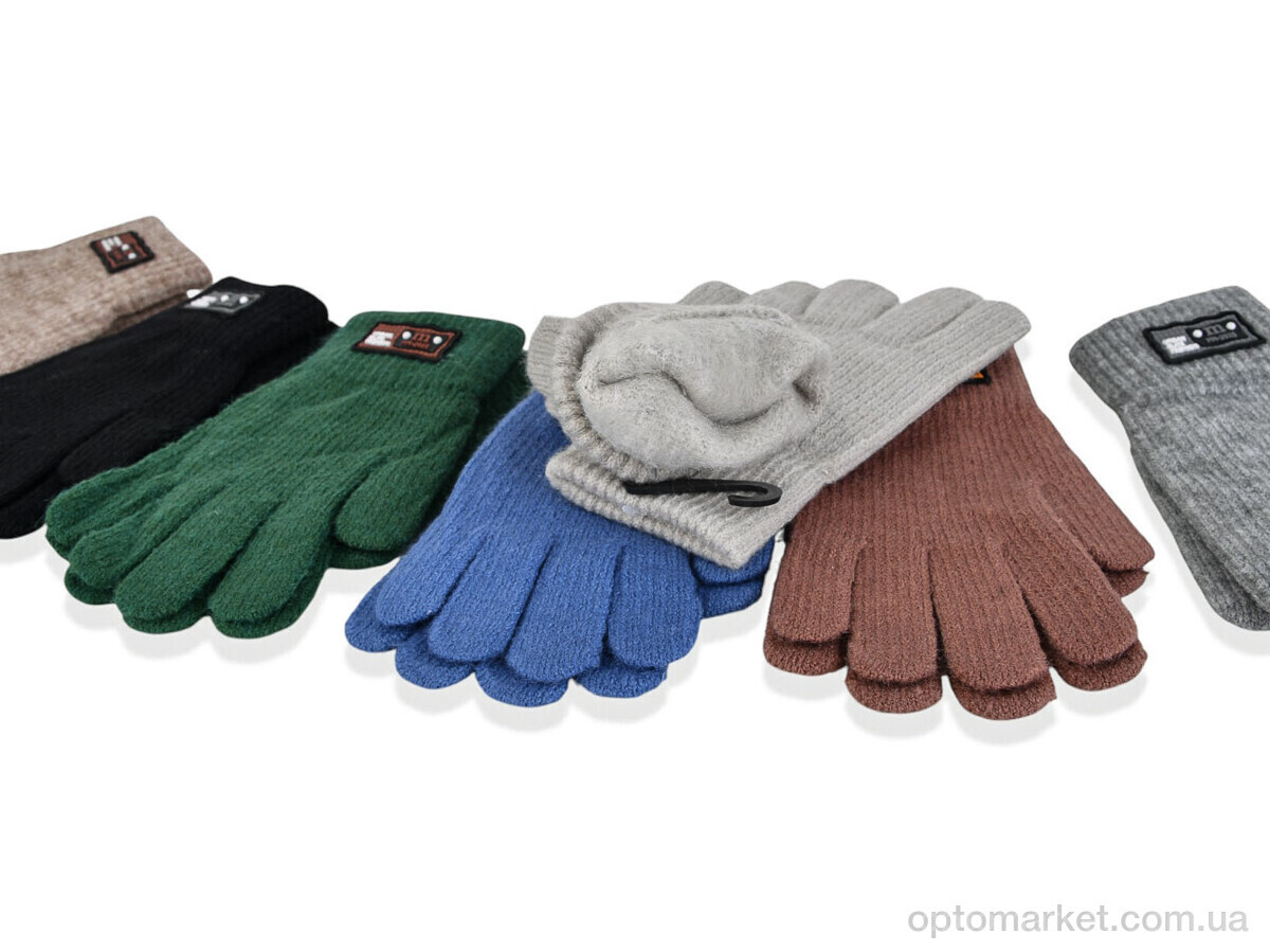 Купить Рукавички дитячі 5067 (хутро) mix Henu мікс, фото 2