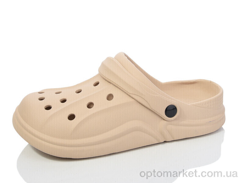 Купить Крокси унісекс 5068-381 Luck Line бежевий, фото 1