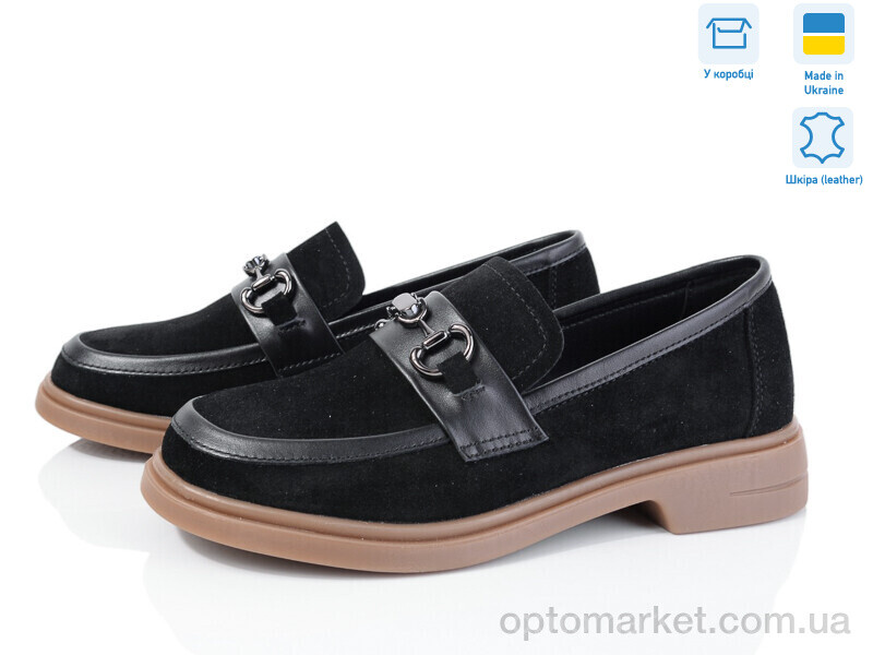 Купить Туфлі жіночі 507-4-5 Tamei чорний, фото 1