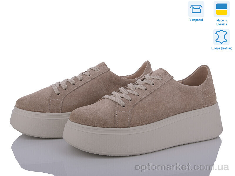 Купить Кросівки жіночі 5071-17 беж A.N.I.One коричневий, фото 1