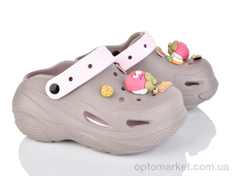 Купить Крокси жіночі 5073-395A Luck Line коричневий, фото 1