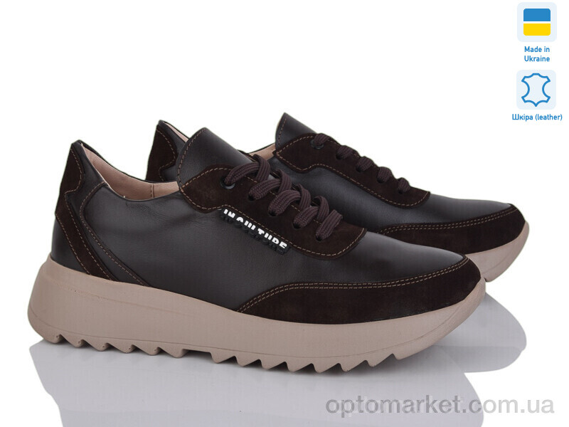 Купить Кросівки жіночі 5074-55 коричневий к. IT Style коричневий, фото 1