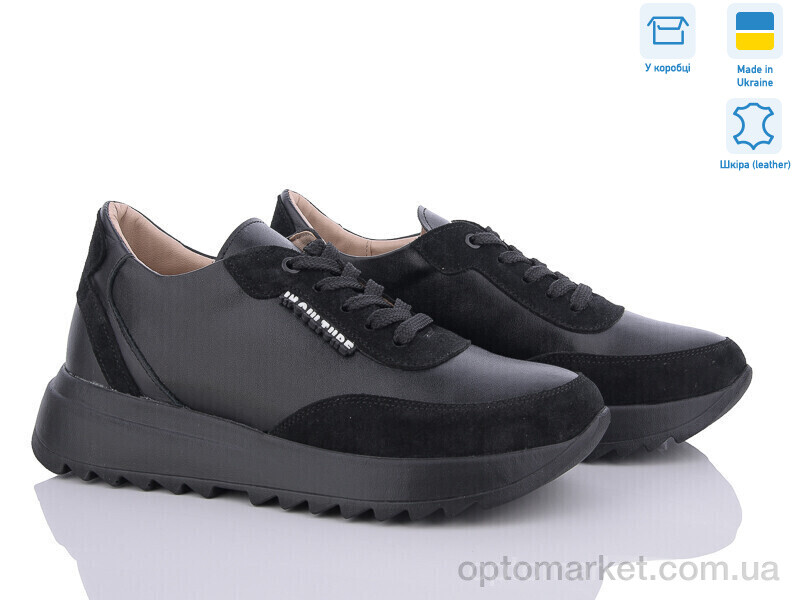 Купить Кросівки жіночі 5074-55 A.N.I.One чорний, фото 1