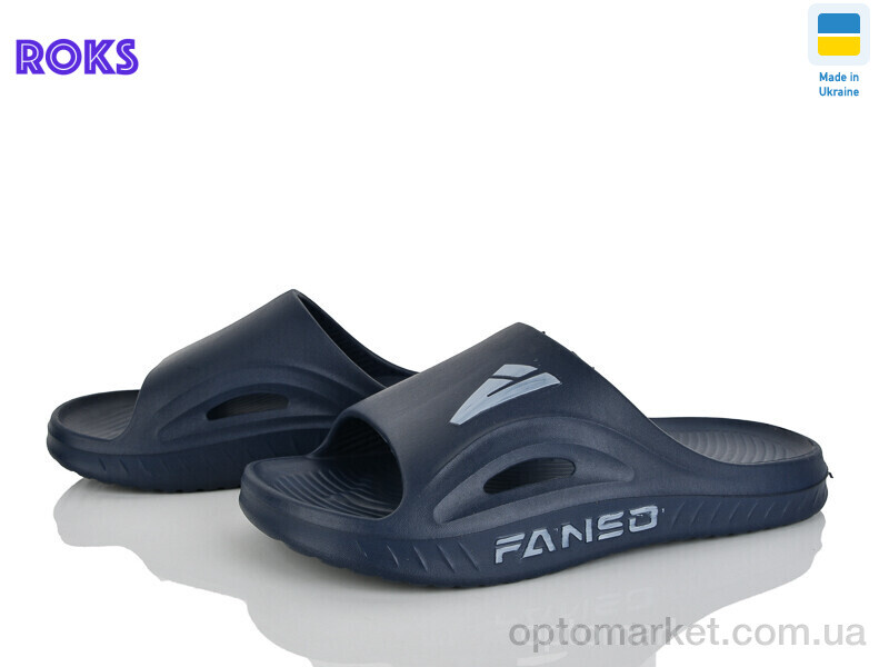 Купить Шльопанці чоловічі 508-019 синій Roks синій, фото 1