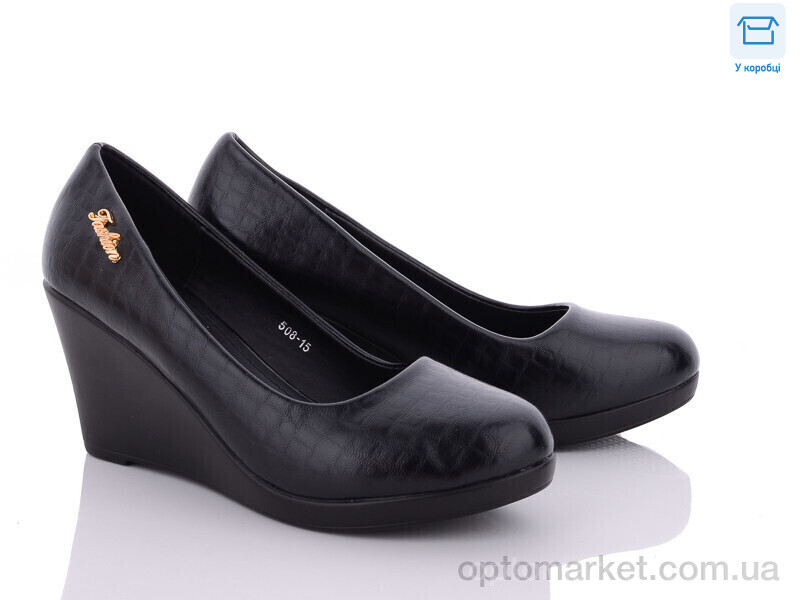 Купить Туфлі жіночі 508-2 Fuguishan чорний, фото 1