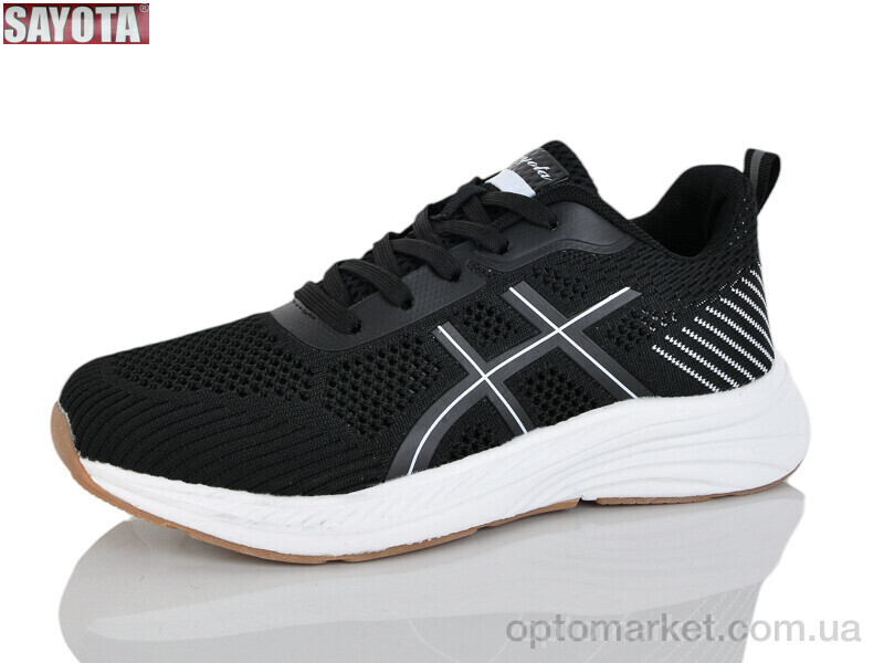 Купить Кросівки унісекс 508-2 Sayota чорний, фото 1