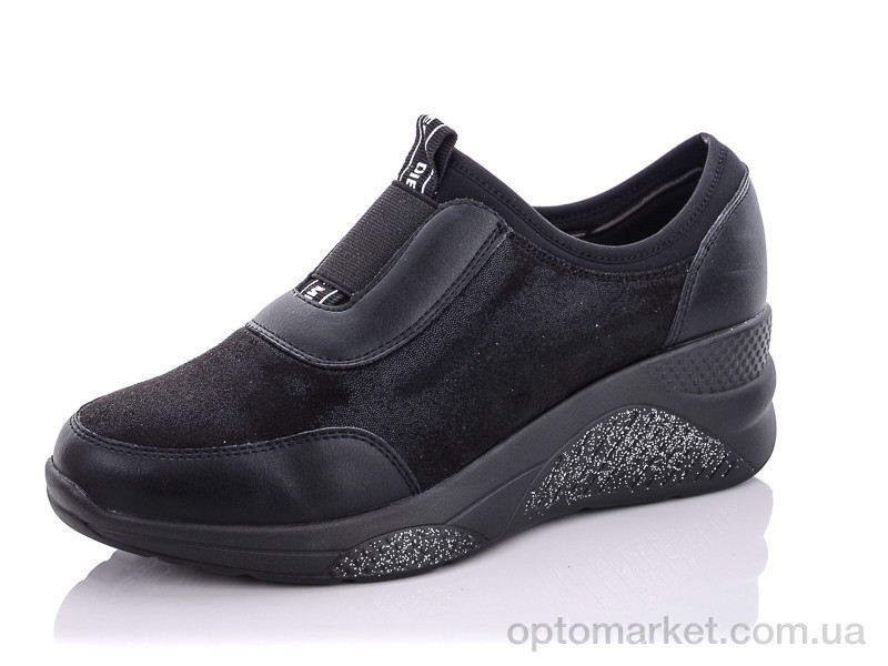 Купить Туфлі жіночі 508-5 Yimeili чорний, фото 1