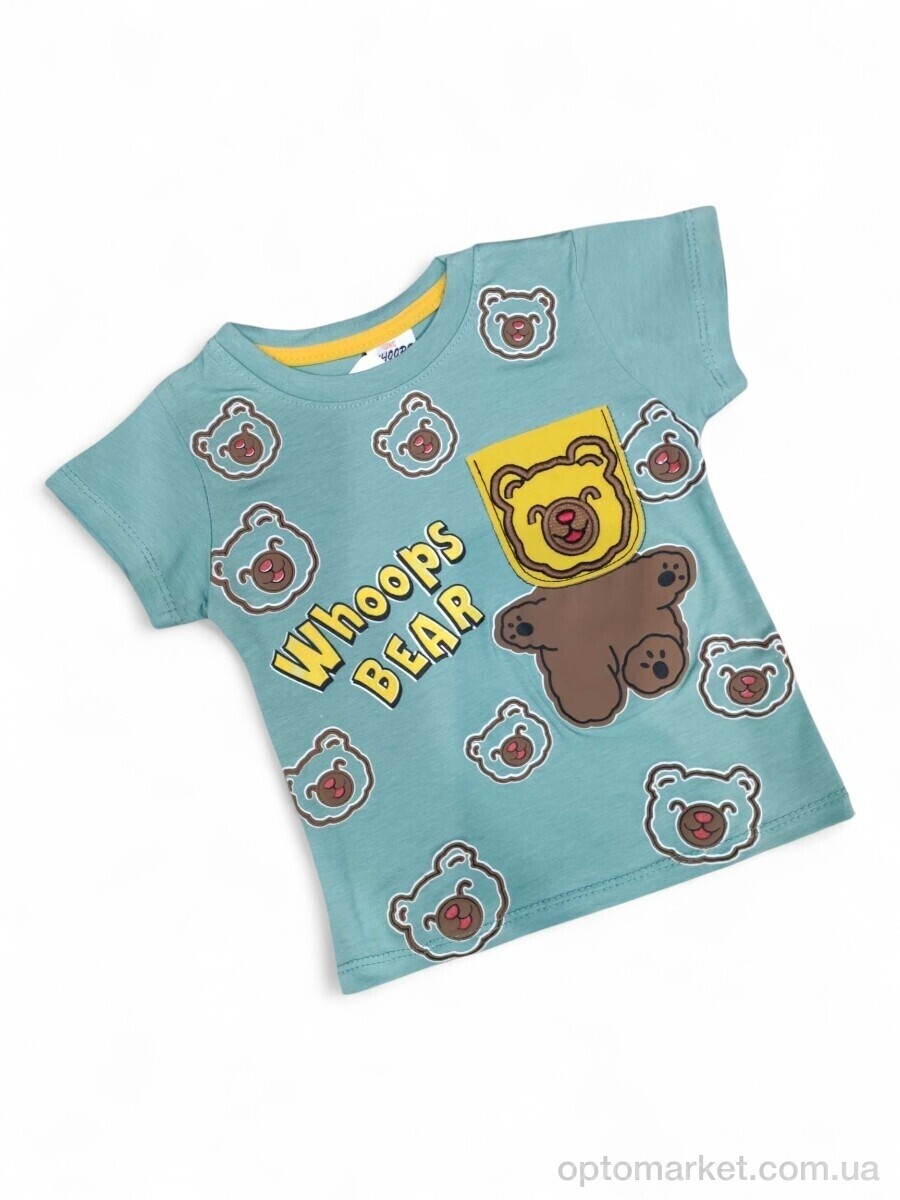 Купить Футболка дитячі 5080 фісташковий Whoops Kids зелений, фото 1
