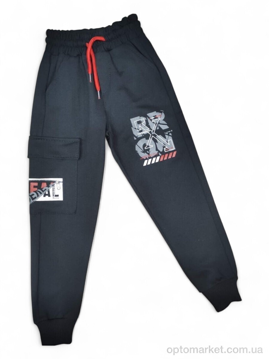Купить Спортивні штаны дитячі 5084 чорний BRON Paris Kids чорний, фото 1