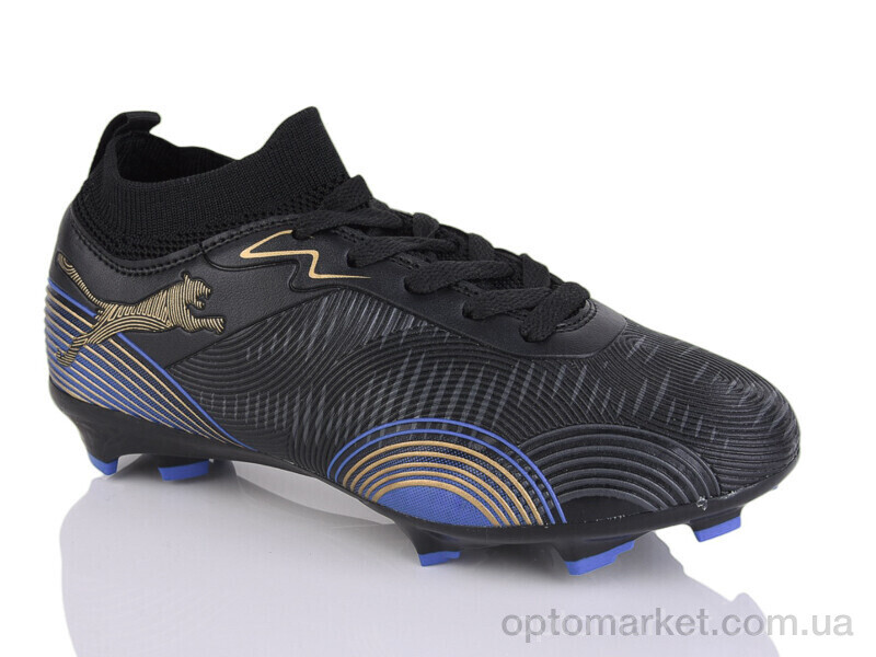 Купить Футбольне взуття дитячі 508A-1 Caroc чорний, фото 1