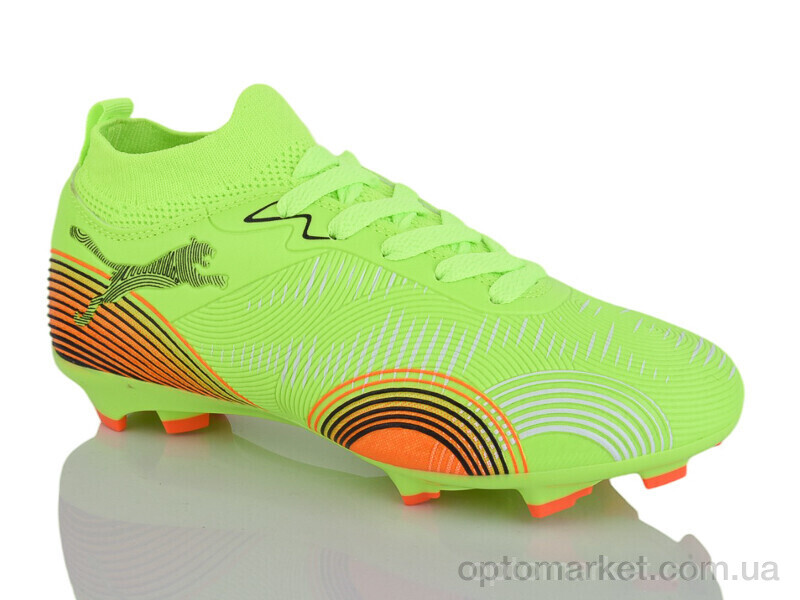 Купить Футбольне взуття дитячі 508V Caroc зелений, фото 1