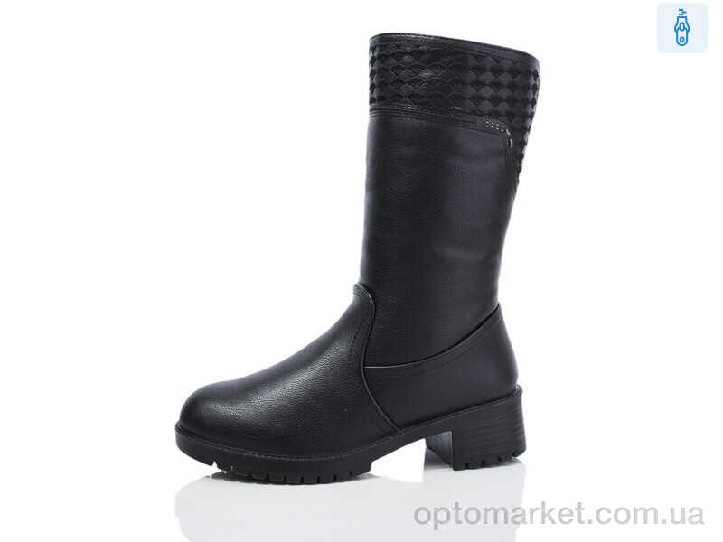 Купить Чоботи жіночі 509 Ok Shoes чорний, фото 1