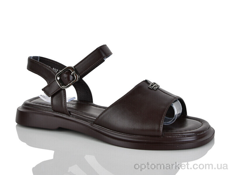 Купить Босоніжки жіночі 5098-107 LianZuXiang коричневий, фото 1