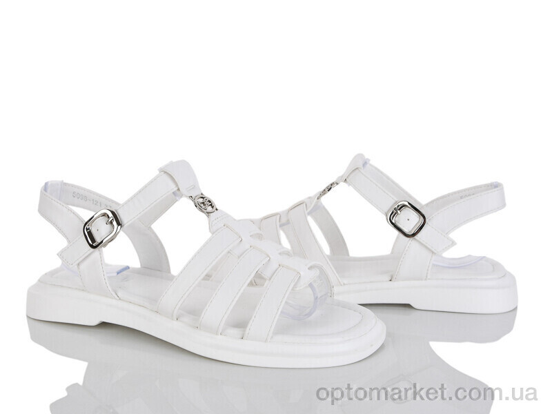 Купить Босоніжки жіночі 5098-121 LianZuXiang білий, фото 1