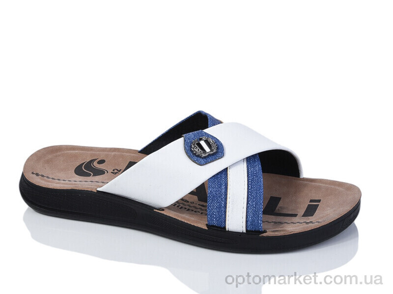 Купить Шльопанці чоловічі 51-19 білий Mahli білий, фото 1