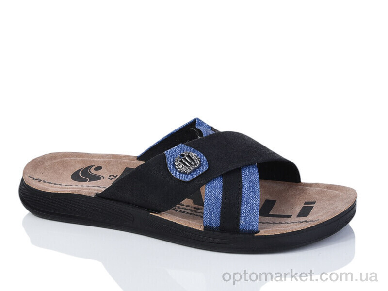 Купить Шльопанці чоловічі 51-19 чорний Mahli чорний, фото 1