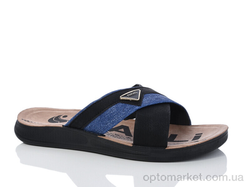 Купить Шльопанці чоловічі 51-25 чорний Mahli чорний, фото 1