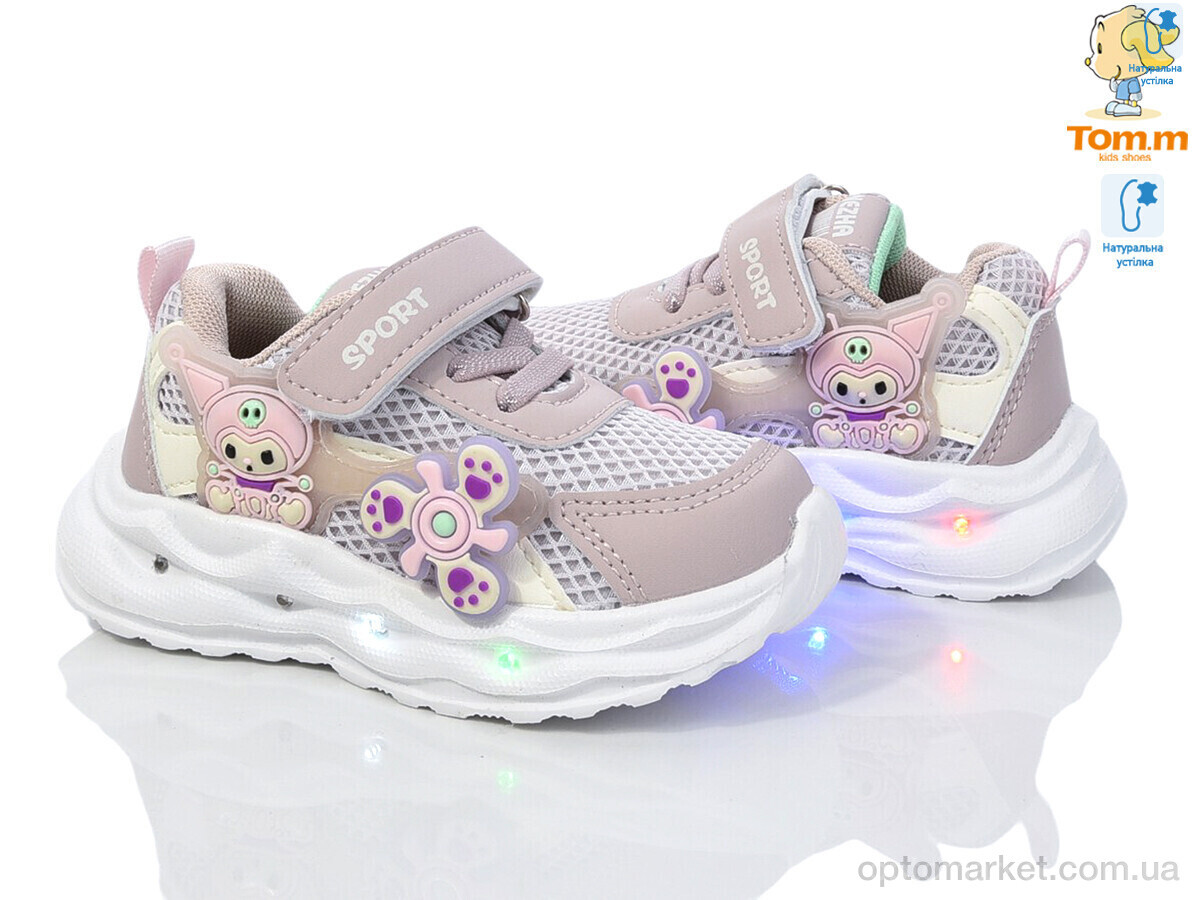 Купить Кросівки дитячі 51014B LED TOM.M рожевий, фото 2