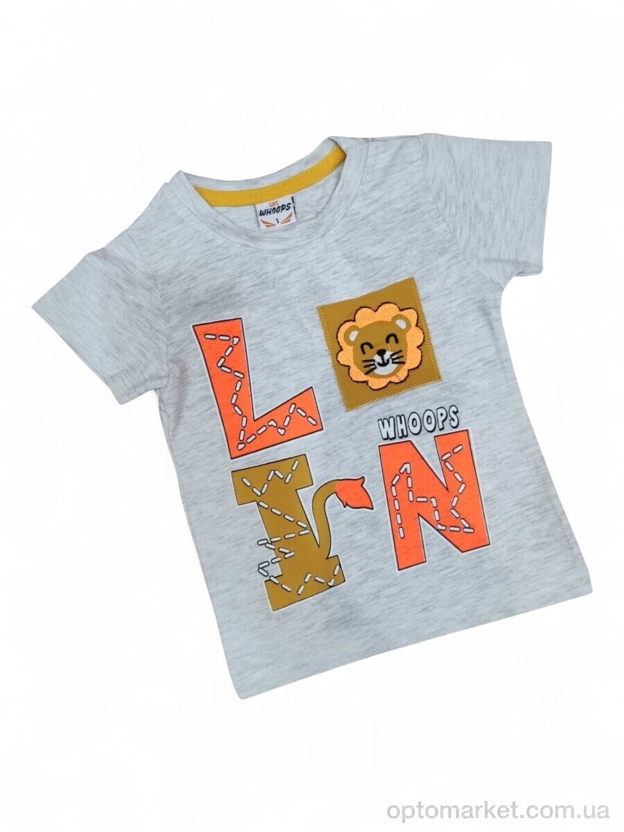 Купить Футболка дитячі 5103 св.сірий Whoops Kids сірий, фото 1
