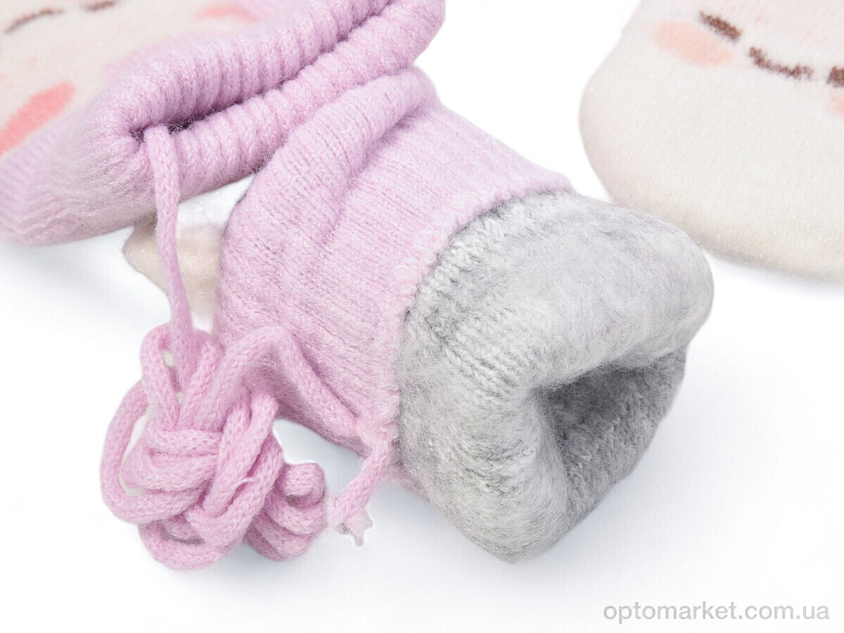 Купить Рукавиці дитячі 5105 подвійні mix Королева мікс, фото 2