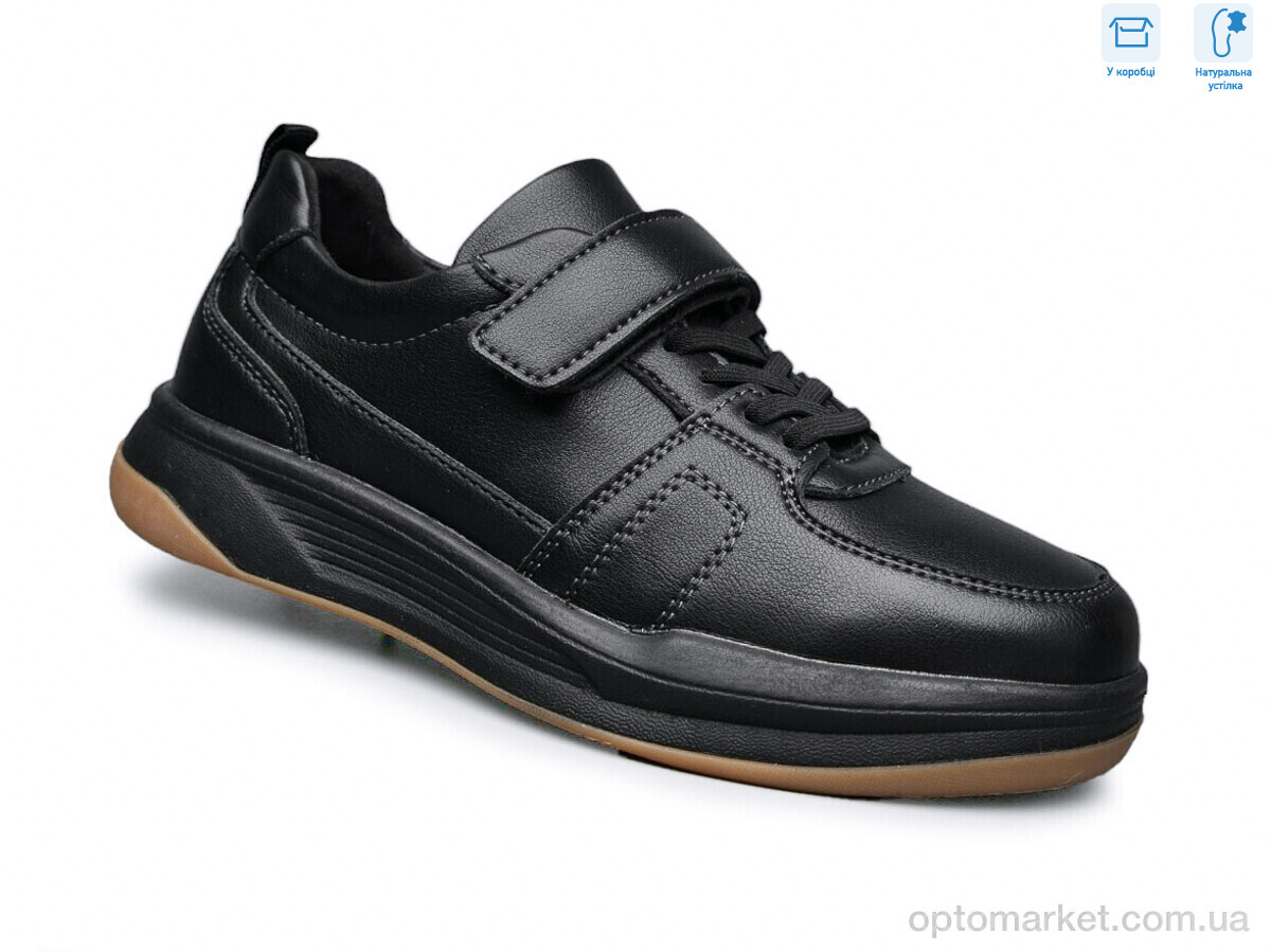 Купить Туфлі дитячі 51068A TOM.M чорний, фото 1