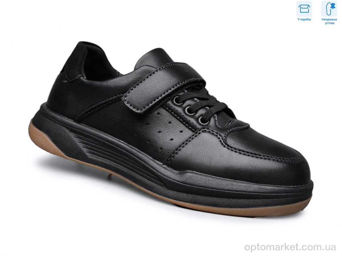 Купить Туфлі дитячі 51070A TOM.M чорний, фото 1