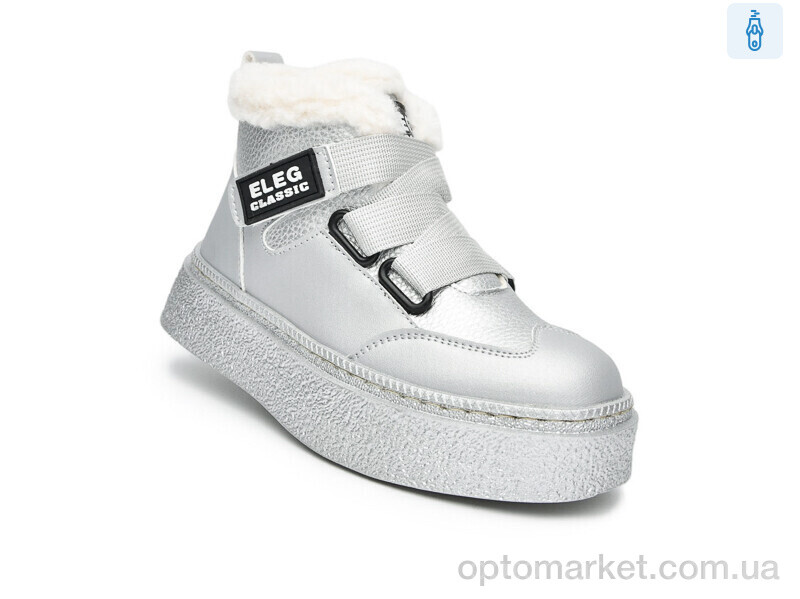 Купить Черевики дитячі 51117E Флип срібний, фото 1