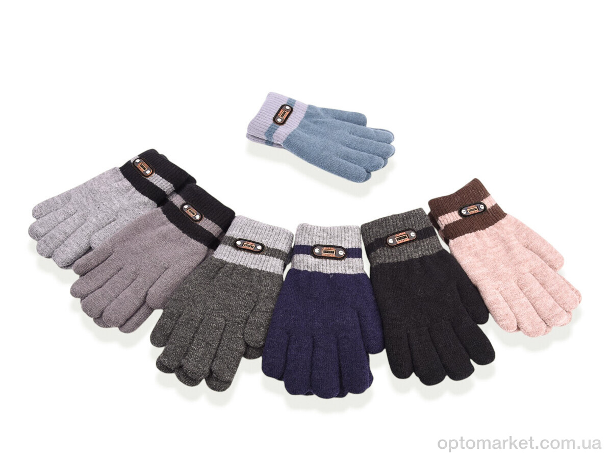 Купить Рукавички дитячі 5115 (подвійні) mix Henu мікс, фото 1