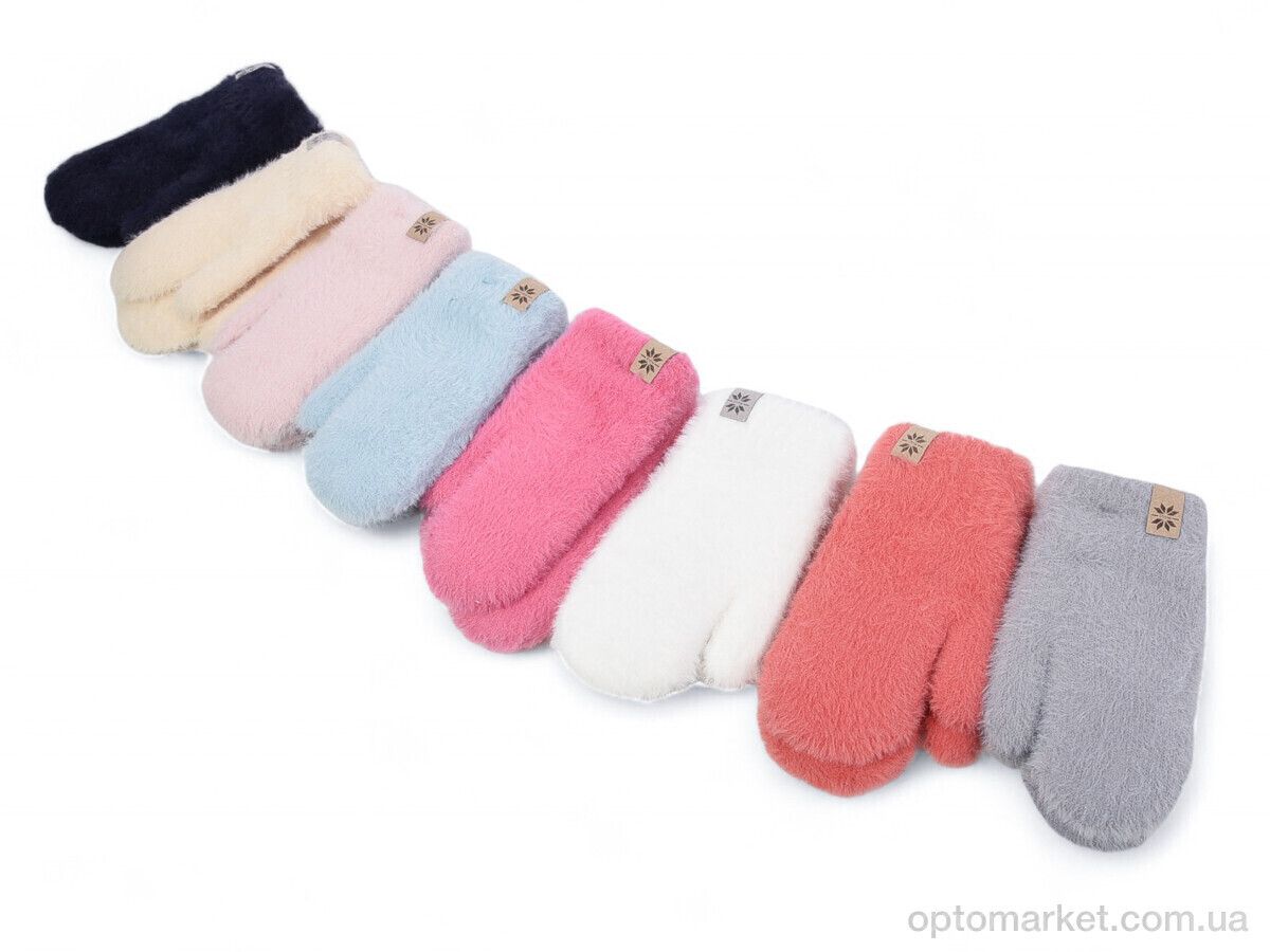 Купить Рукавиці дитячі 5116 норка mix Королева мікс, фото 1