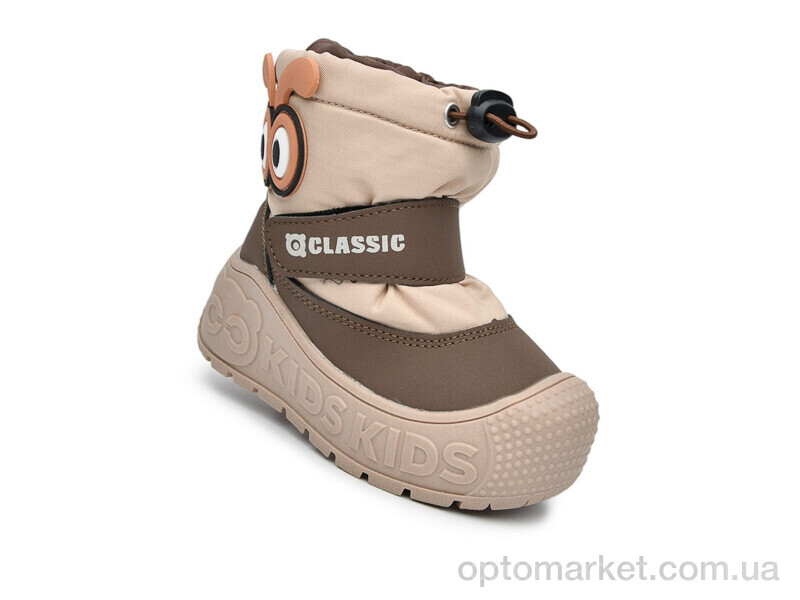 Купить Дутики дитячі 51160G Флип бежевий, фото 1