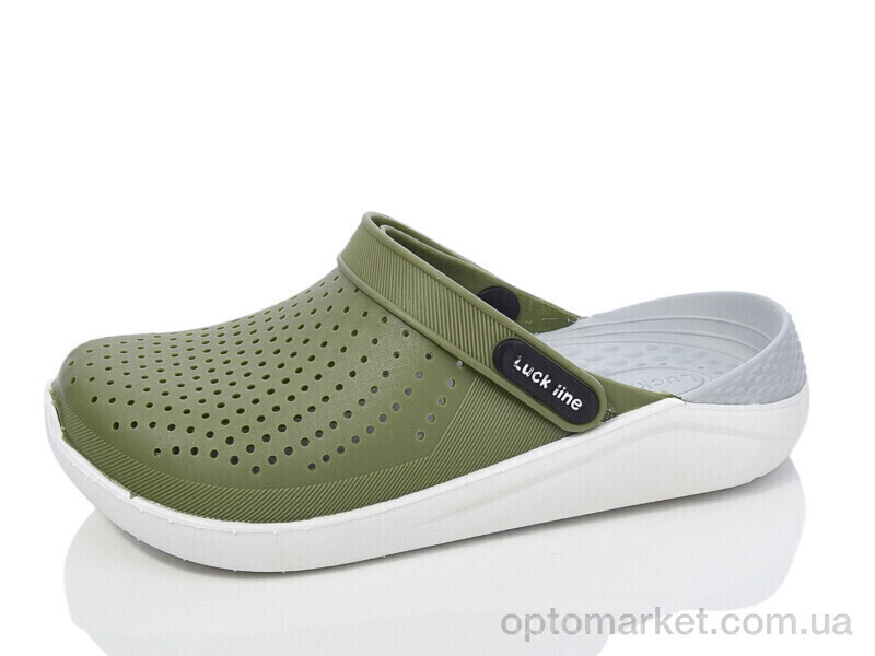 Купить Крокси жіночі 5117-365 Luck Line зелений, фото 1
