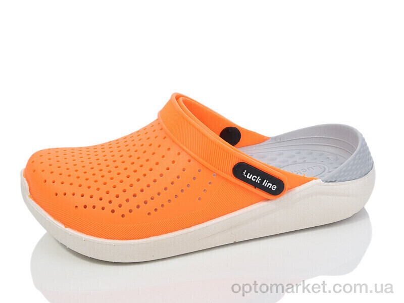 Купить Крокси жіночі 5117-367 Luck Line помаранчевий, фото 1